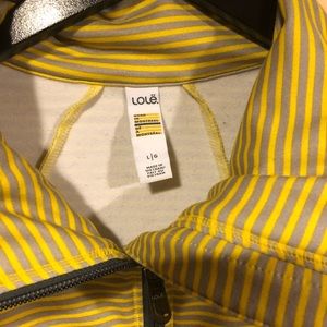 GREAT deal! LOLE zip front lightweight jacket sz L